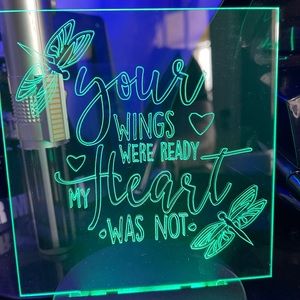 Color Changing light with base